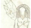 --* Silk *-- Another fairy. I never quite got the face right...so I just left it alone. You can practically feel the ruined potential!